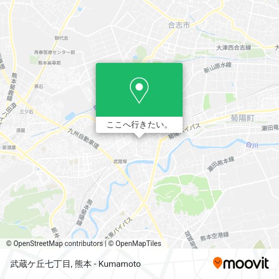 武蔵ケ丘七丁目地図