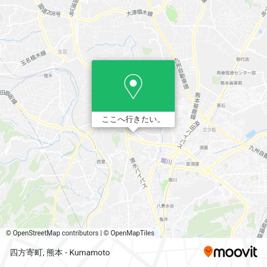 四方寄町地図