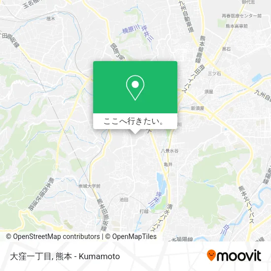 大窪一丁目地図