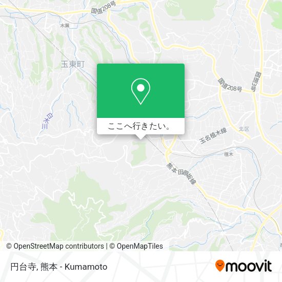 円台寺地図