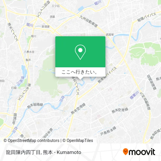 龍田陳内四丁目地図