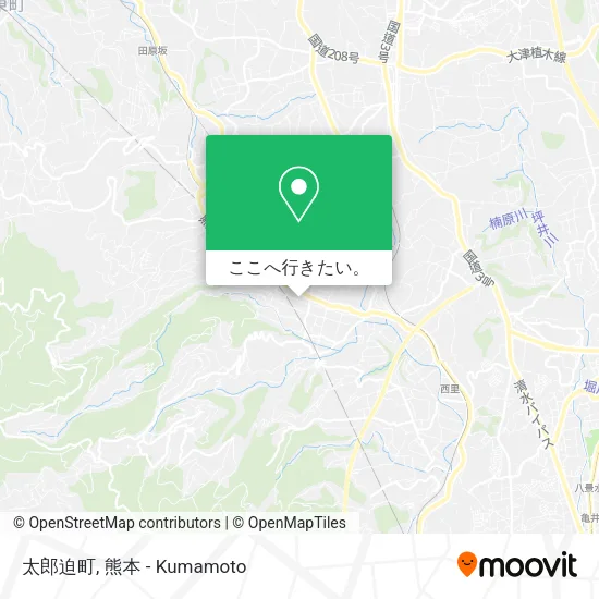 太郎迫町地図