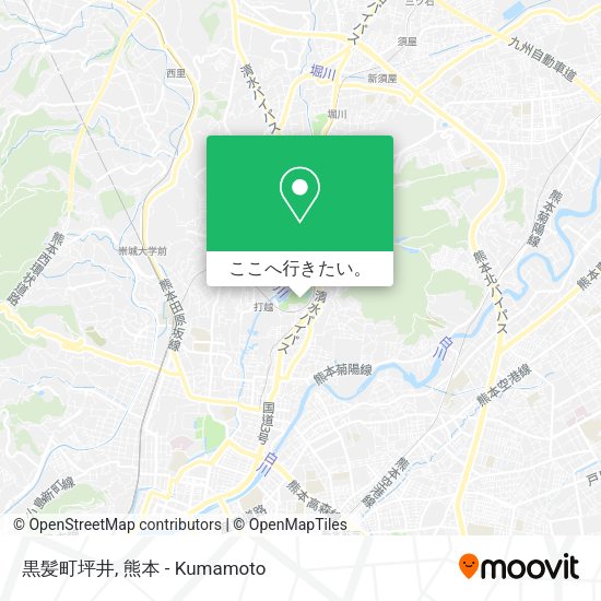 黒髪町坪井地図