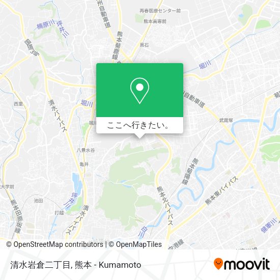 清水岩倉二丁目地図