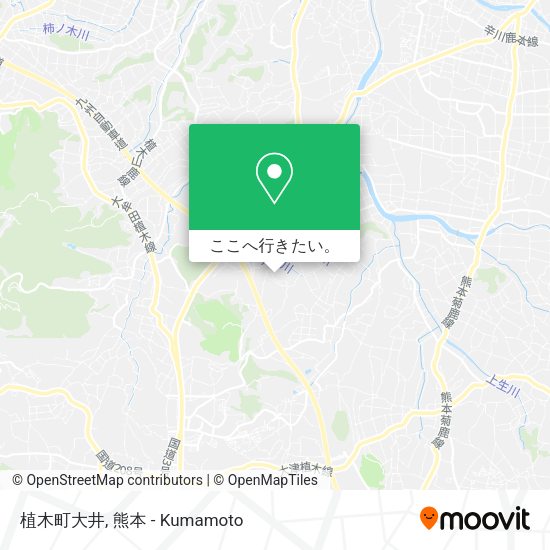 植木町大井地図