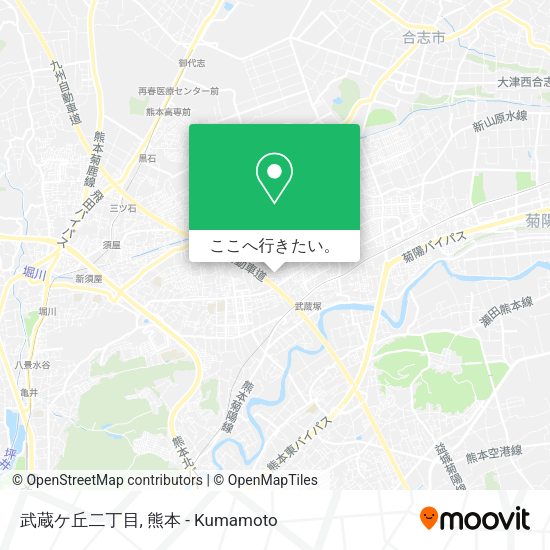 武蔵ケ丘二丁目地図
