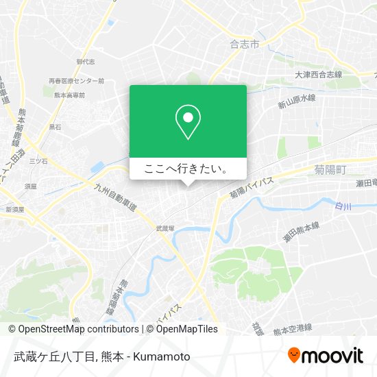 武蔵ケ丘八丁目地図