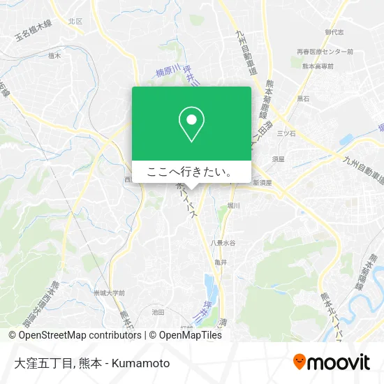 大窪五丁目地図