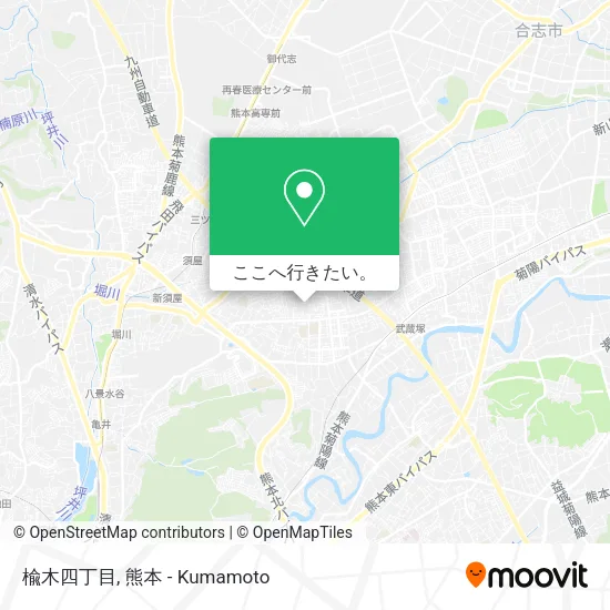 楡木四丁目地図