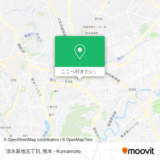 清水新地五丁目地図