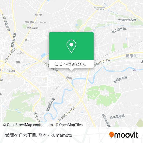 武蔵ケ丘六丁目地図