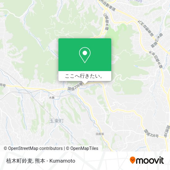 植木町鈴麦地図