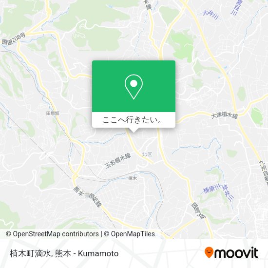 植木町滴水地図