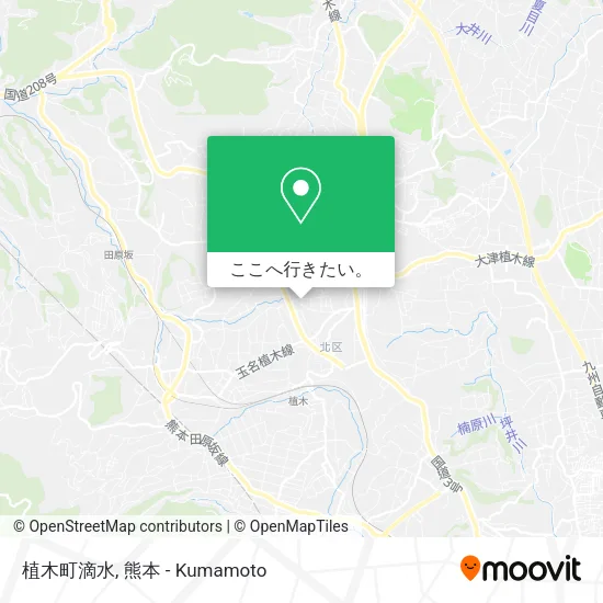植木町滴水地図