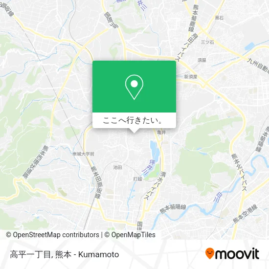 高平一丁目地図