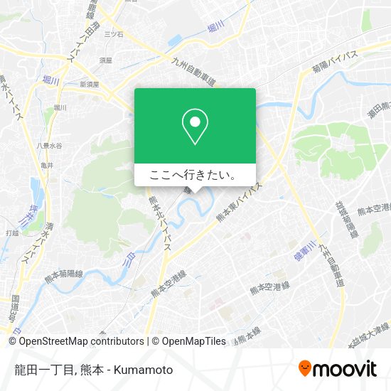 龍田一丁目地図