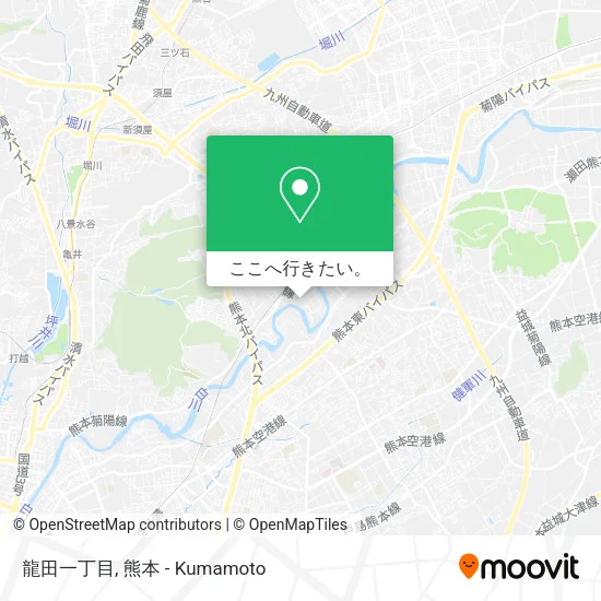 龍田一丁目地図