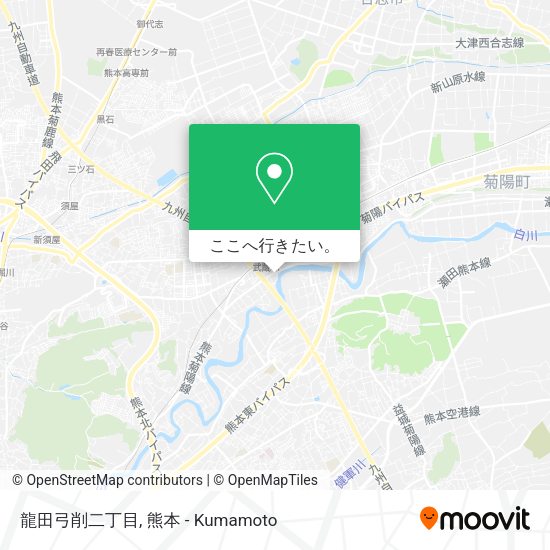 龍田弓削二丁目地図