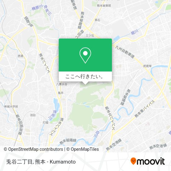 兎谷二丁目地図