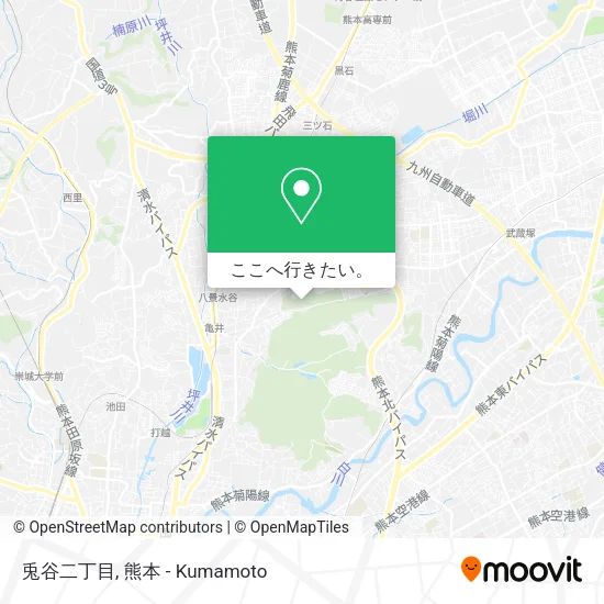 兎谷二丁目地図