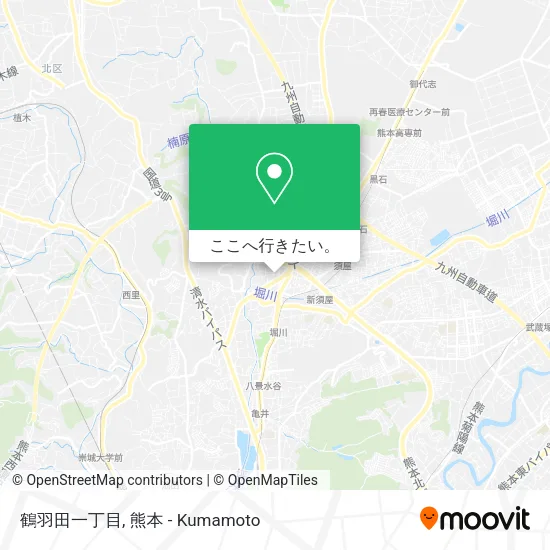 鶴羽田一丁目地図
