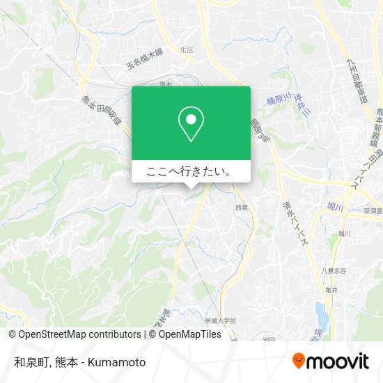 和泉町地図