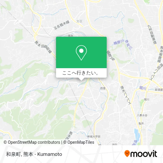 和泉町地図