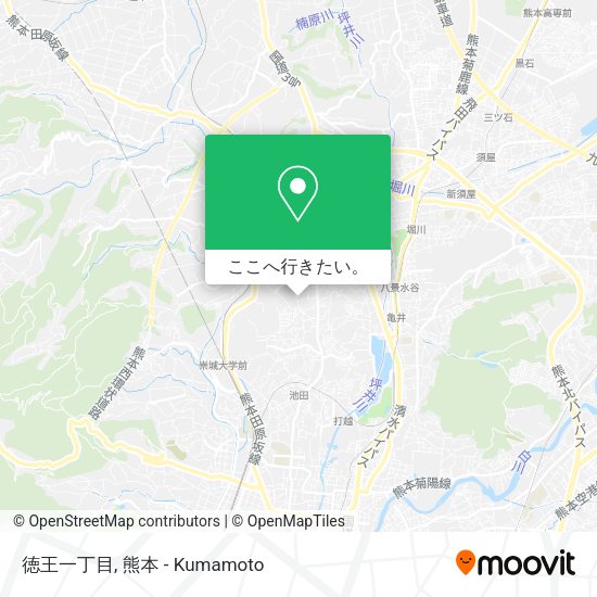 徳王一丁目地図
