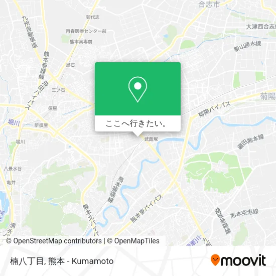 楠八丁目地図