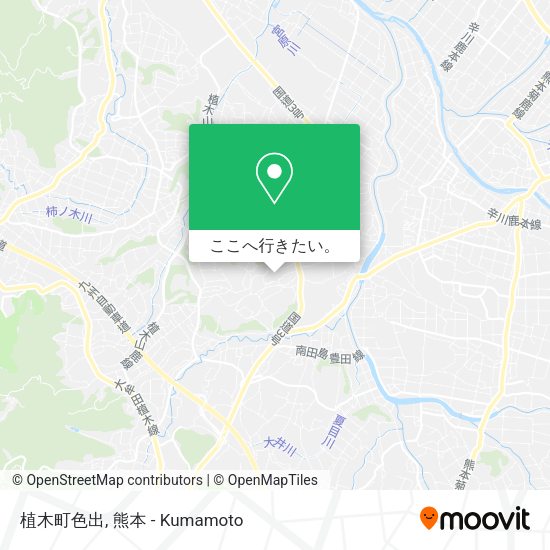 植木町色出地図