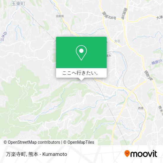 万楽寺町地図