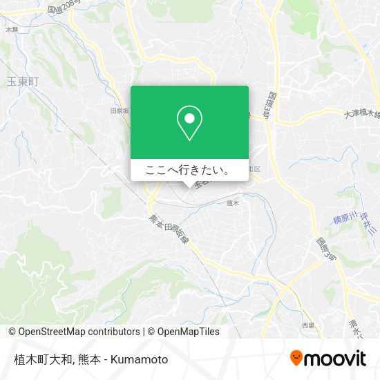 植木町大和地図