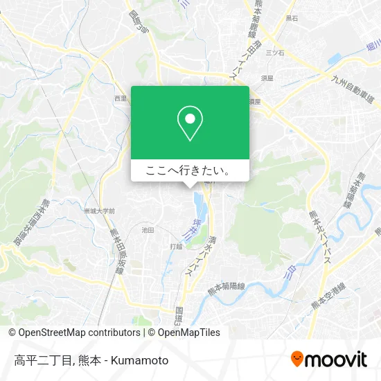 高平二丁目地図
