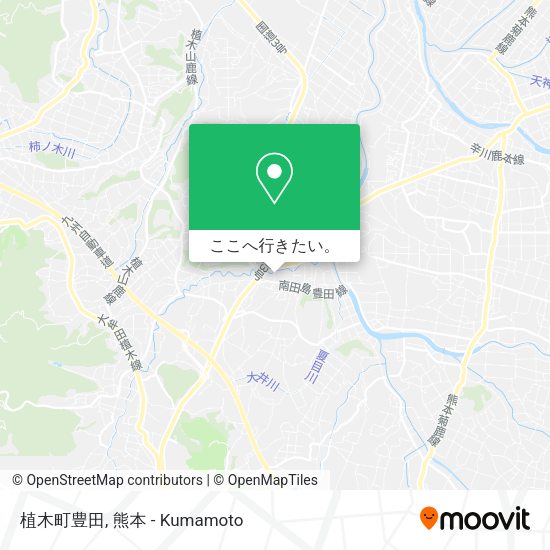 植木町豊田地図
