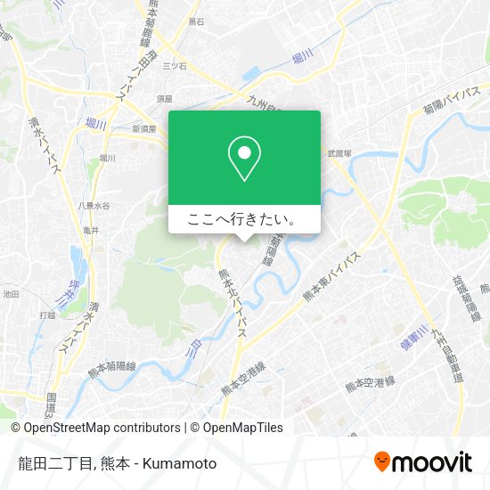 龍田二丁目地図