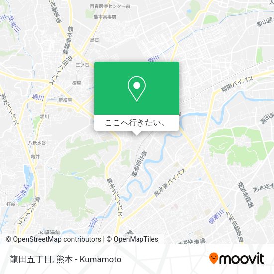 龍田五丁目地図