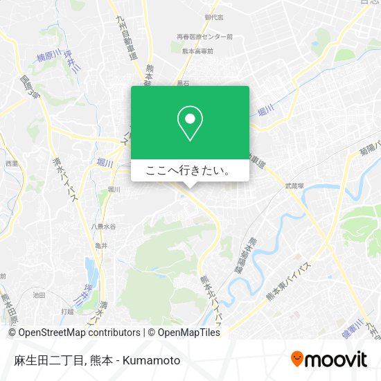 麻生田二丁目地図