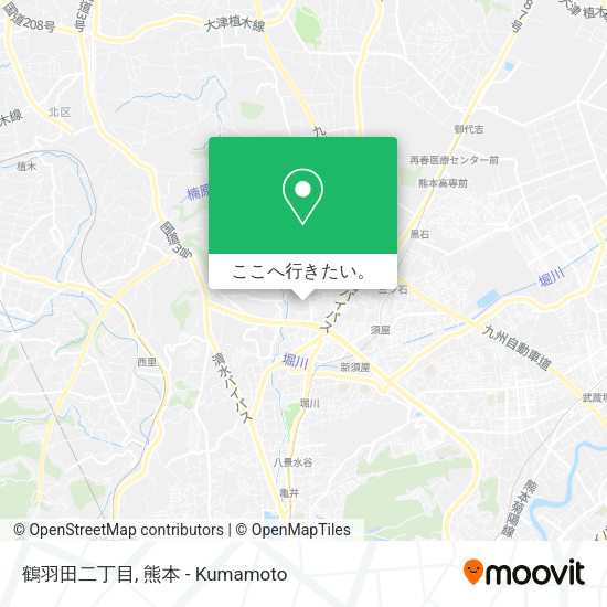 鶴羽田二丁目地図