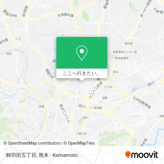 鶴羽田五丁目地図