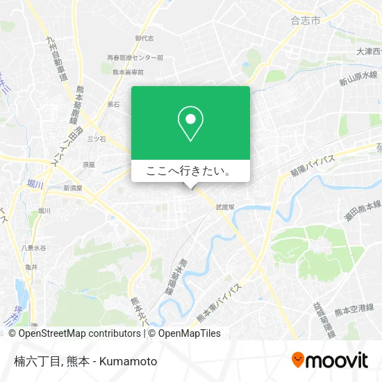 楠六丁目地図
