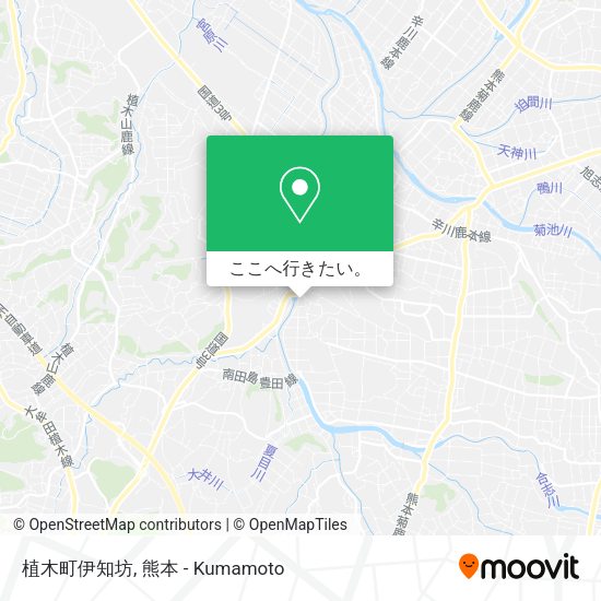 植木町伊知坊地図