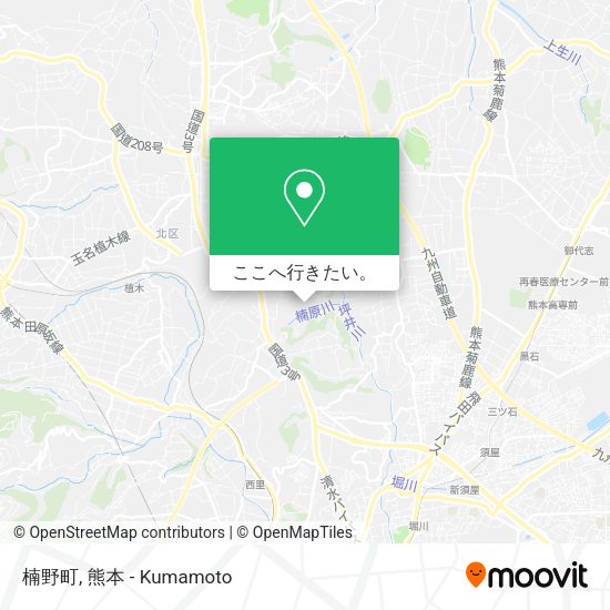 楠野町地図