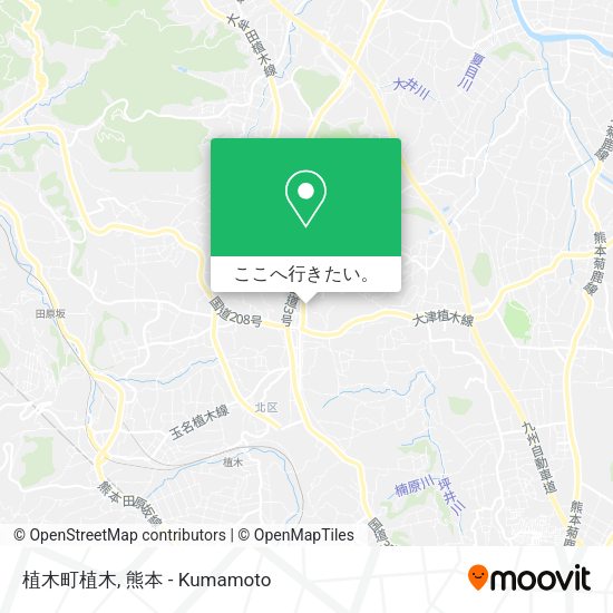 植木町植木地図