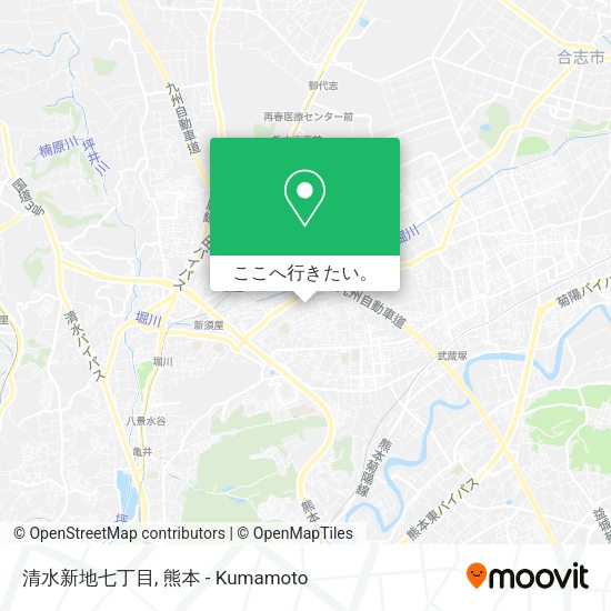 清水新地七丁目地図