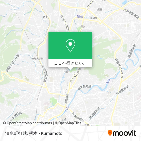 清水町打越地図