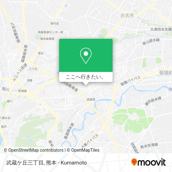 武蔵ケ丘三丁目地図
