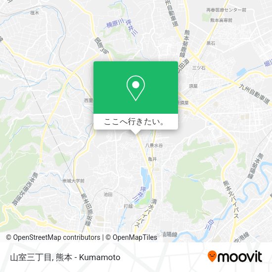山室三丁目地図