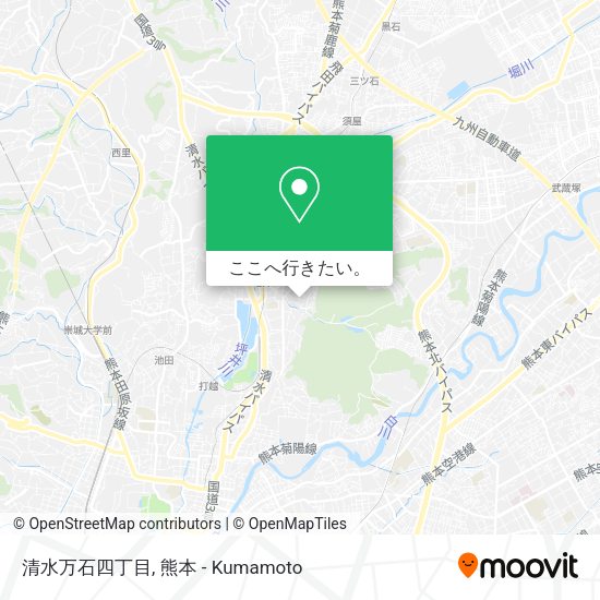 清水万石四丁目地図