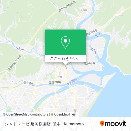 シャトレーゼ 延岡桜園店地図