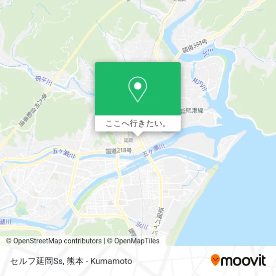 セルフ延岡Ss地図
